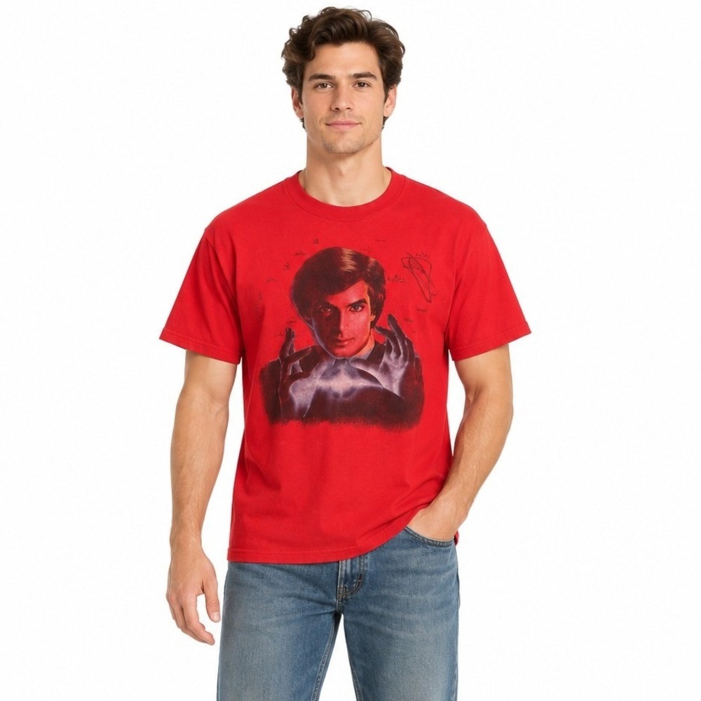 80s Magic of David Copperfield Autographed Single Stitch Pullover T-Shirt Size L